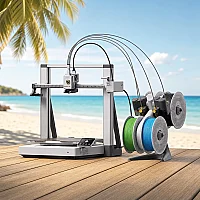 Bambu Lab A2L Combo 3D Yazıcı | 330×320×325 mm | Çok Renkli Baskı - Bambu