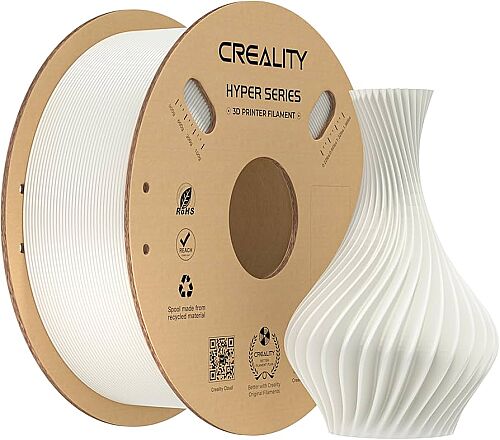 Creality Hyper PLA Beyaz Filament 1.75mm 1KG ( White ) - 1