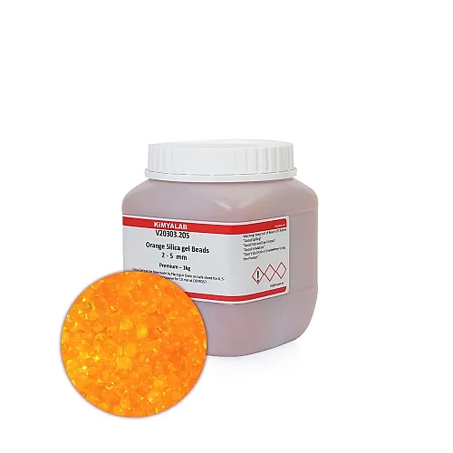  Silikajel Turuncu Nem Alıcı 1 KG İndikatörlü | Filament ve Eşya Koruma - 1